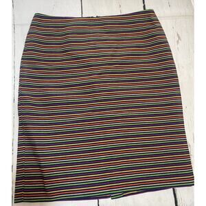 Talbots Pencil Skirt Women’s‎ Striped Lined Skirt Classic Corpcore Size 16